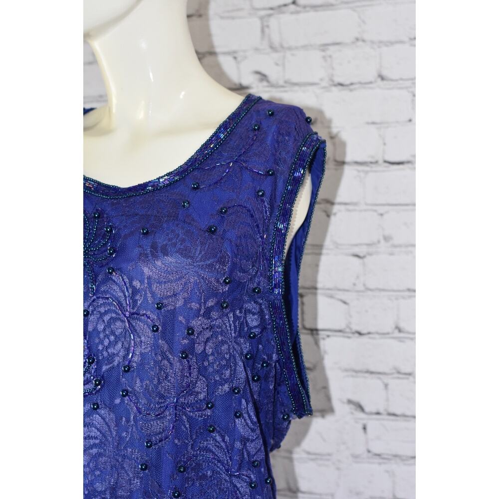 GUNIT Fashions Sequined & Beaded Cocktail Party Evening Dress Size 4XL NEW!!! - Picture 6 of 9